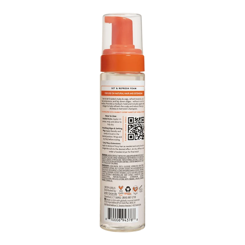 Cantu - Mousse capillaire pour perruques & extensions - 237ml