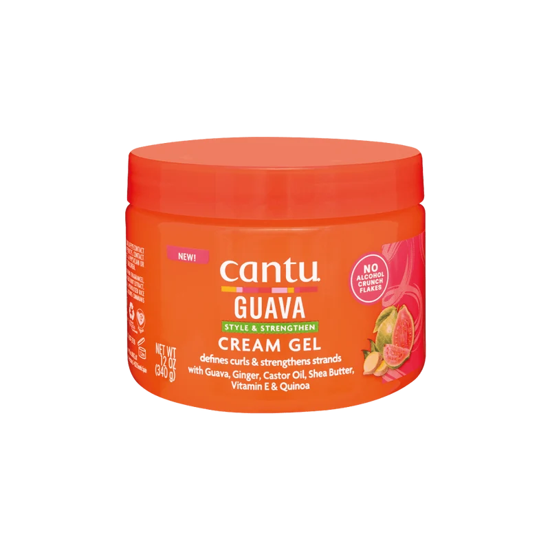 Cantu - Gel définition de boucles à la goyave "Guava style and strengthen cream gel" - 340g