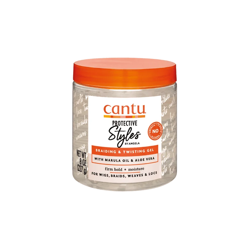 Cantu - Gel pour tresses & torsades "Protective Style Braiding & Twisting Gel" - 227g