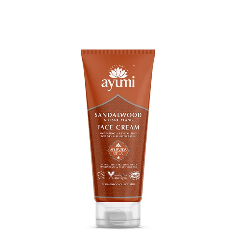 Ayumi - Crème visage au bois de santal "Sandalwood" - 100ml