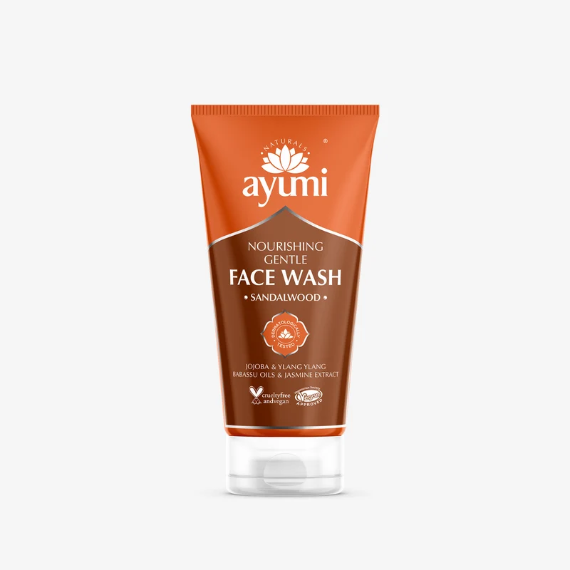 Ayumi - Gel nettoyant visage au bois de santal "Sandalwood Face Wash"- 150g