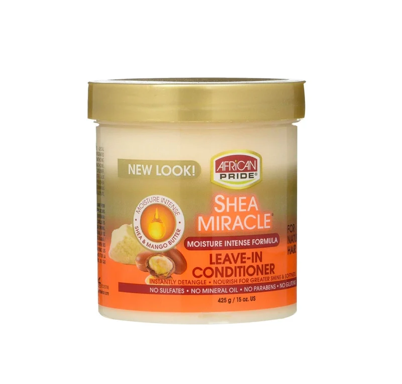 African Pride - Shea miracle Conditioner Sans Rinçage - 425g (Collection anti-gaspi)