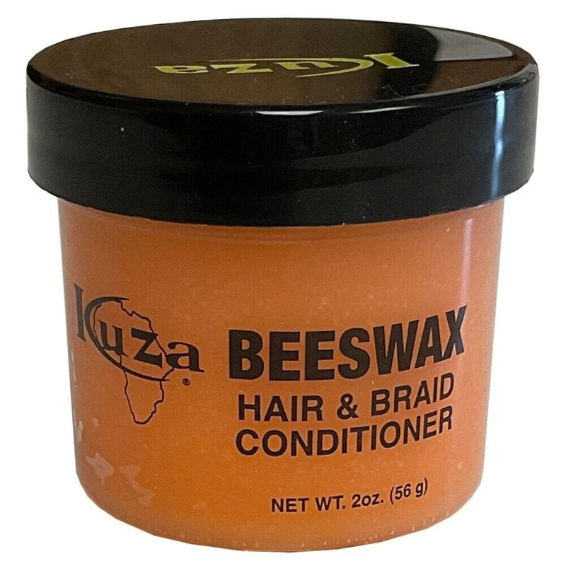 KUZA - BEESWAX - Baume pour cheveux et tresses à la cire d'abeille - 56g