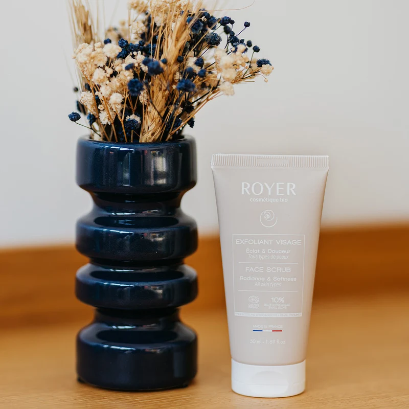 Exfoliant visage à la bave d'escargot