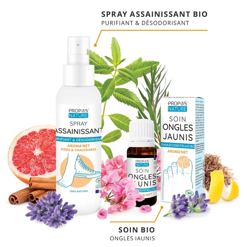Spray assainissant pieds & chaussures Aroma'Net