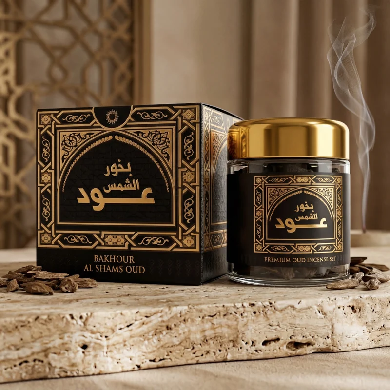 Bakhour Oud 50 g (Encens) – Bakhoor/Bukhoor parfumé Al Nafees