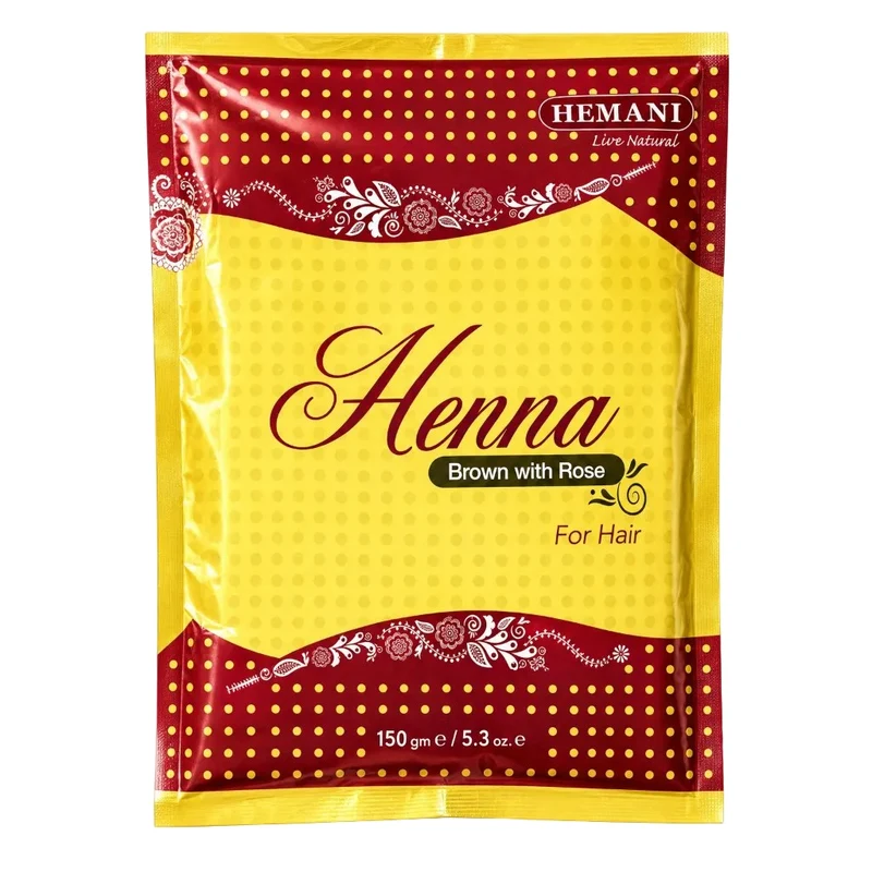 Henné Hemani Marron à la Rose