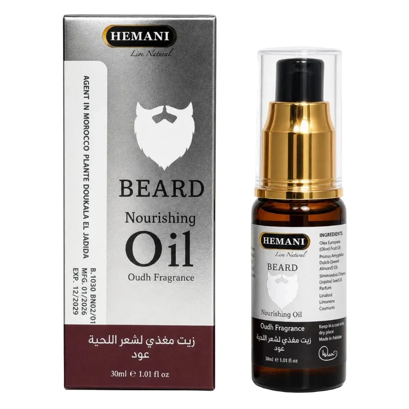 Huile à Barbe senteur oud Hemani