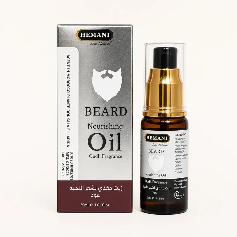 Huile à Barbe senteur oud Hemani