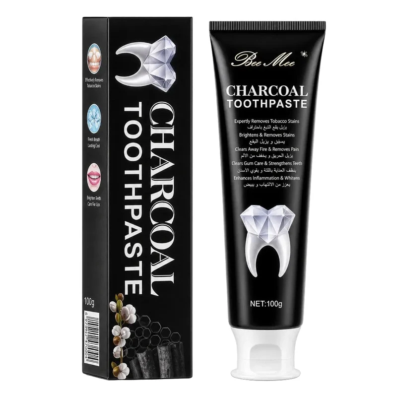 Dentifrice au Charbon 100 g - Sans Fluor Ajouté