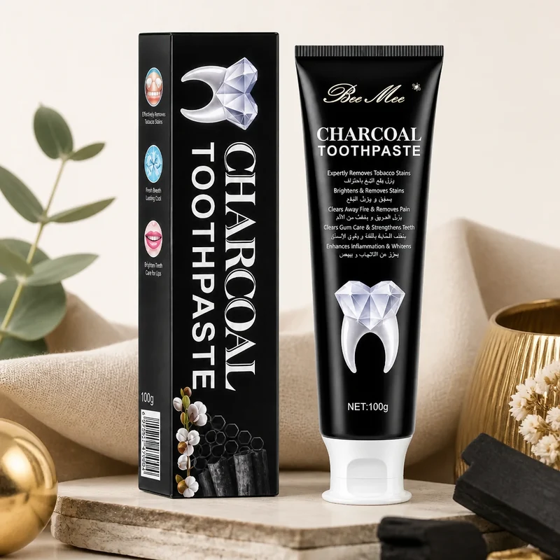 Dentifrice au Charbon 100 g - Sans Fluor Ajouté