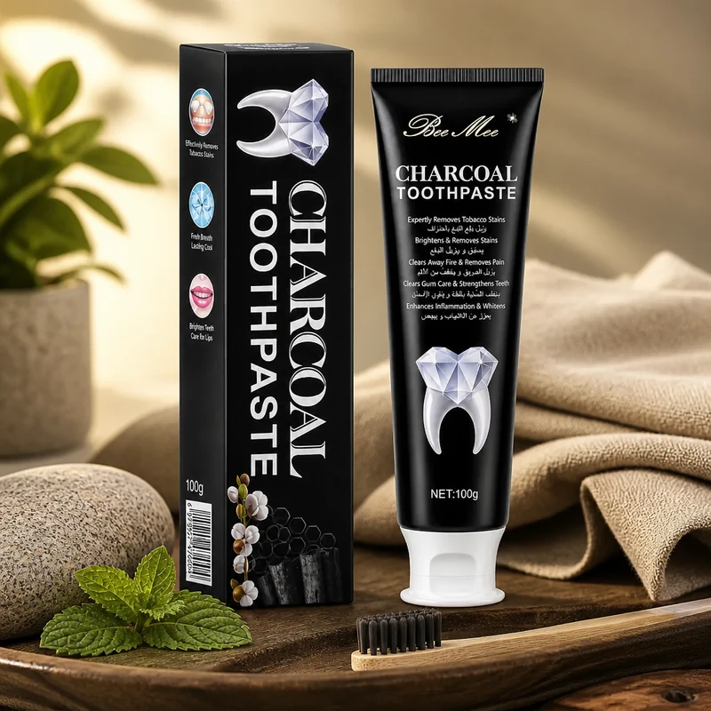 Dentifrice au Charbon 100 g - Sans Fluor Ajouté