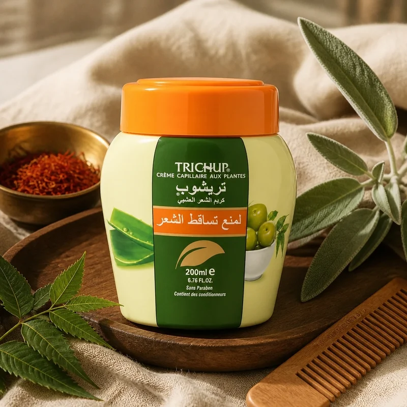 Crème Capillaire Anti-chute aux plantes Trichup 200ml
