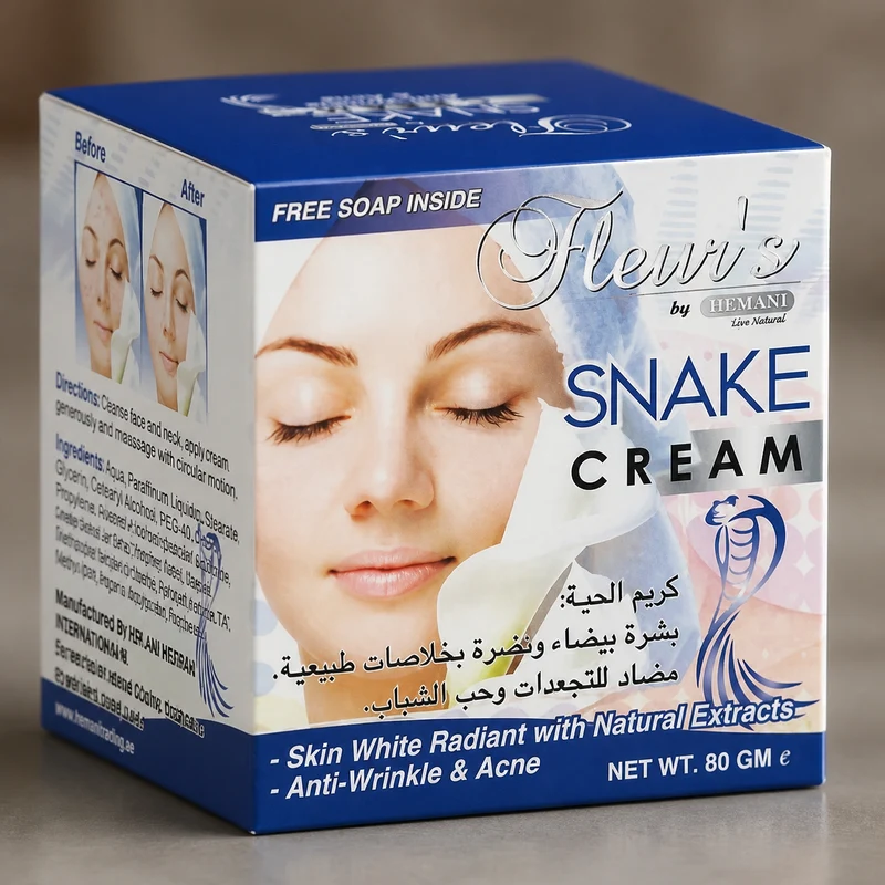 Crème de Serpent Hemani Anti-Acné