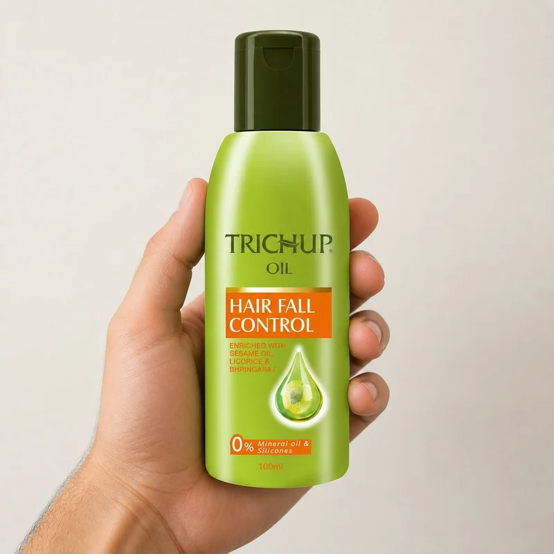 Huile Capillaire Anti-Chute Trichup 100 ml – Soin Indien