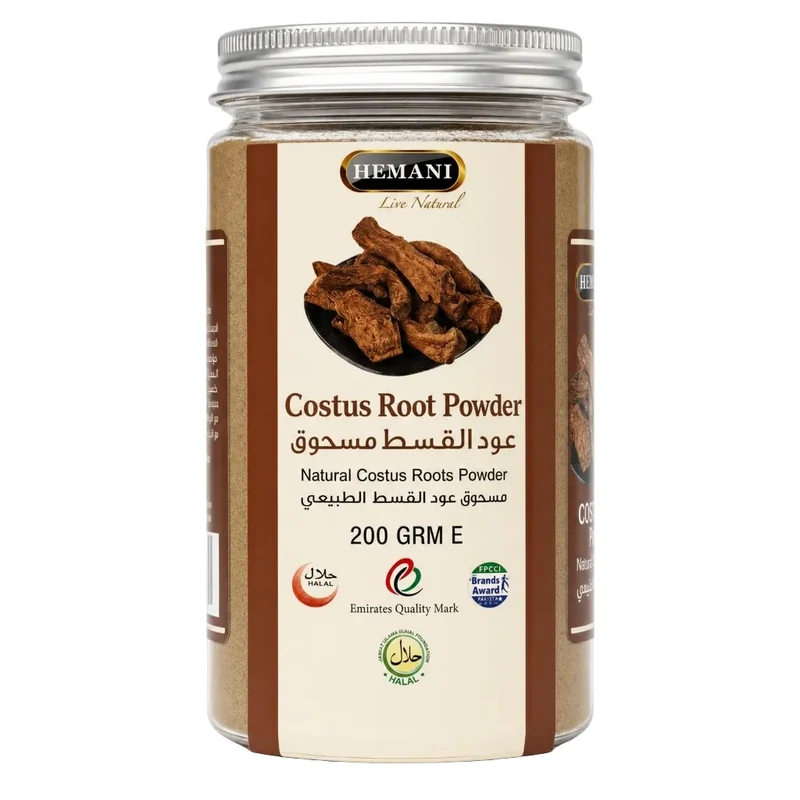 Costus Indien en Poudre Hemani – 200g