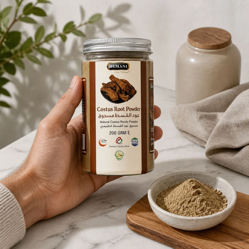 Costus Indien en Poudre Hemani – 200g