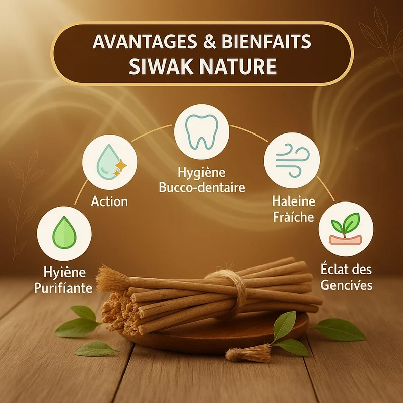 5 Siwak Haute qualité El-kheir