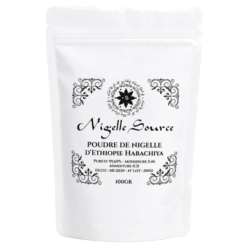 Graine de Nigelle d’Éthiopie en Poudre Pure Grade A - 100 g