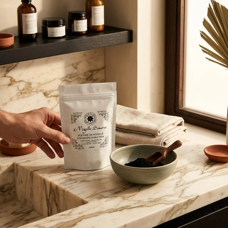 Graine de Nigelle d’Éthiopie en Poudre Pure Grade A - 100 g