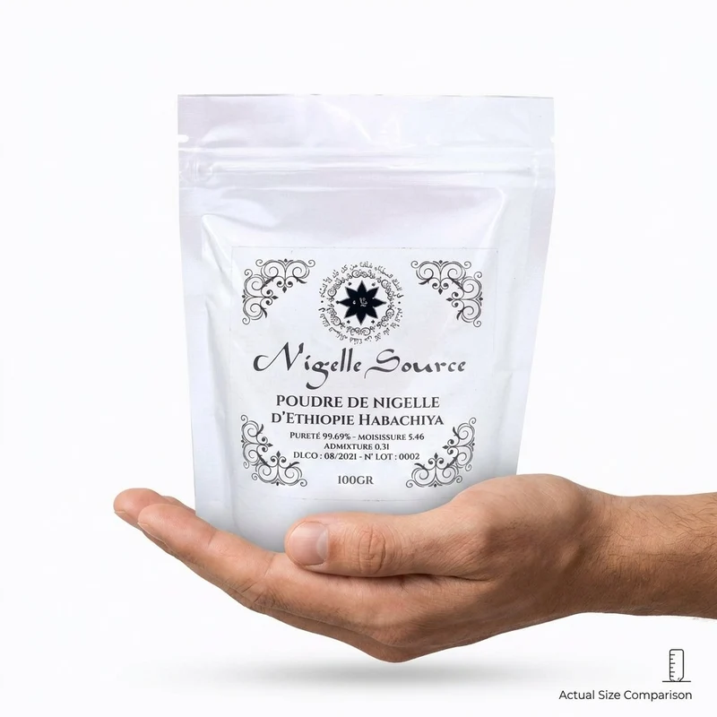 Graine de Nigelle d’Éthiopie en Poudre Pure Grade A - 100 g