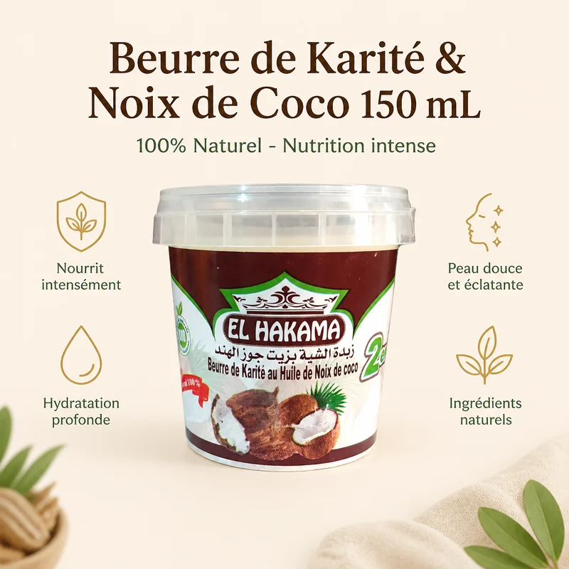 Beurre de Karité & Noix de Coco 150mL
