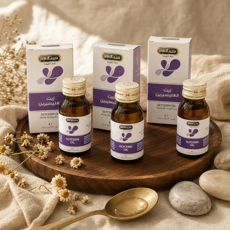 3 Huile de Glycérine 30mL 100% Naturelle Hemani