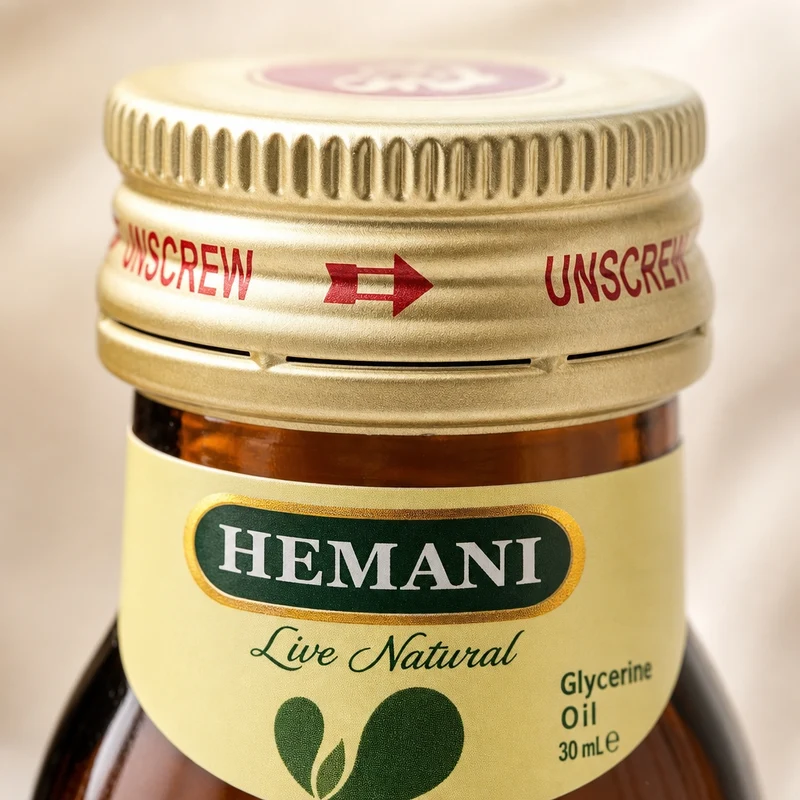3 Huile de Glycérine 30mL 100% Naturelle Hemani