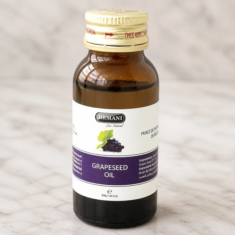 3 Huile de Pépin de Raisin 30mL 100% Naturelle Hemani