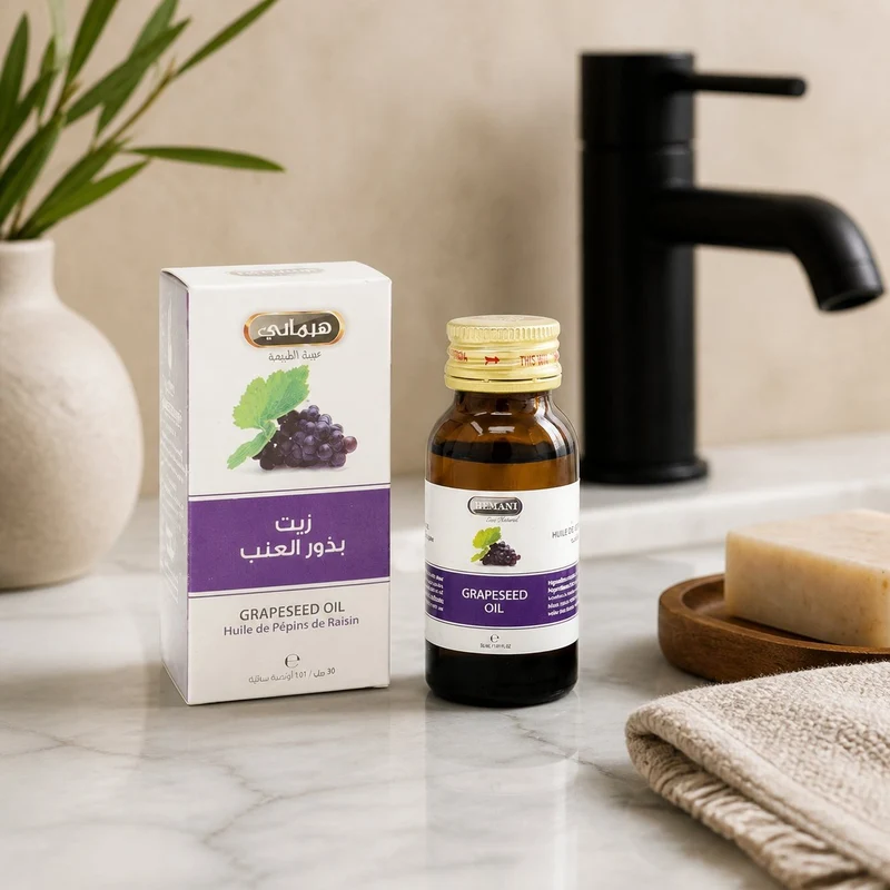 3 Huile de Pépin de Raisin 30mL 100% Naturelle Hemani