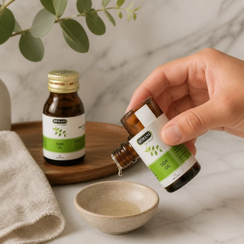 3 Huile de Sidr 30mL Hemani 100% naturelle
