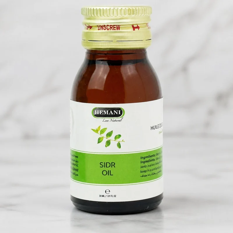 3 Huile de Sidr 30mL Hemani 100% naturelle
