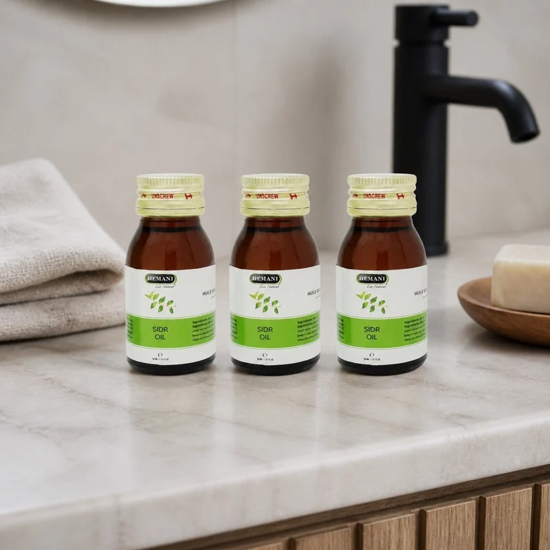 3 Huile de Sidr 30mL Hemani 100% naturelle