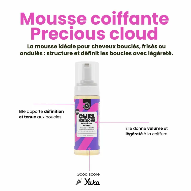 Mousse Coiffante Precious Cloud - Curl Hibiscus