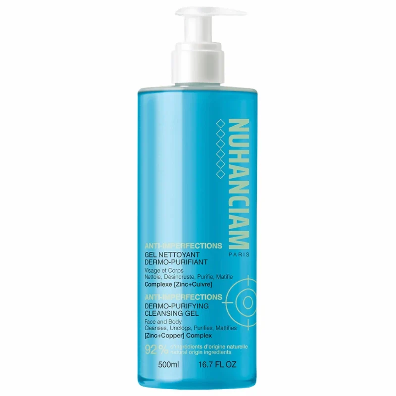 Gel Nettoyant Dermo-Purifiant Visage et Corps - Nuhanciam