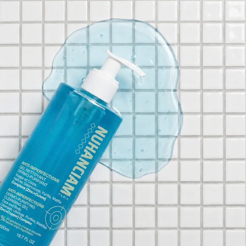 Gel Nettoyant Dermo-Purifiant Visage et Corps - Nuhanciam