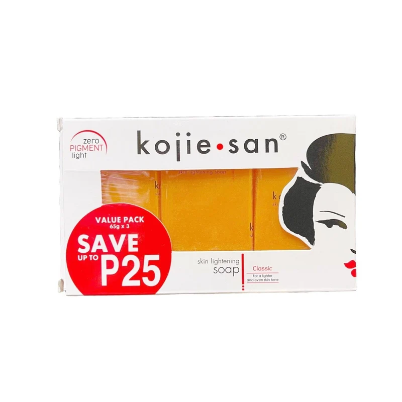Kojie San - Skin Lightening - Lot de 3 savons éclaircissants - 3x65g