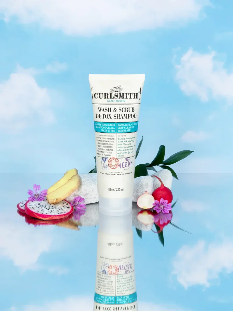 CURLSMITH - Shampoing exfoliant "Wash & Srub" - 237ml
