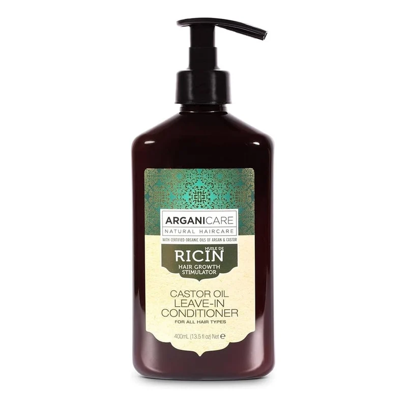 Arganicare - Soin à l'Huile de Ricin "castor oil leave-in conditioner" - 400ml
