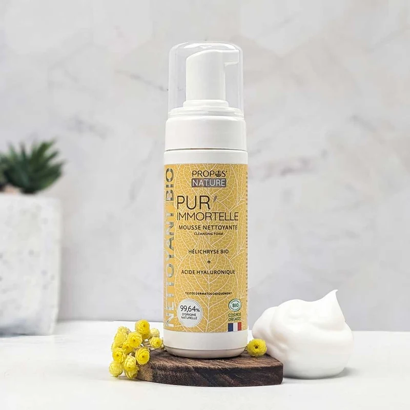 Mousse nettoyante Pur'Immortelle