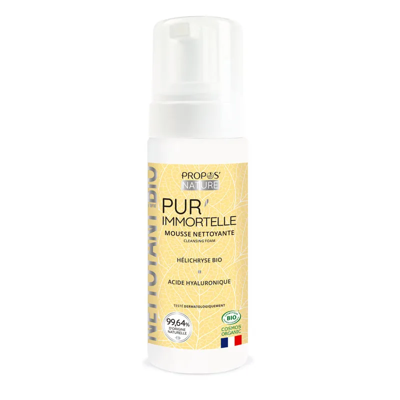 Mousse nettoyante Pur'Immortelle