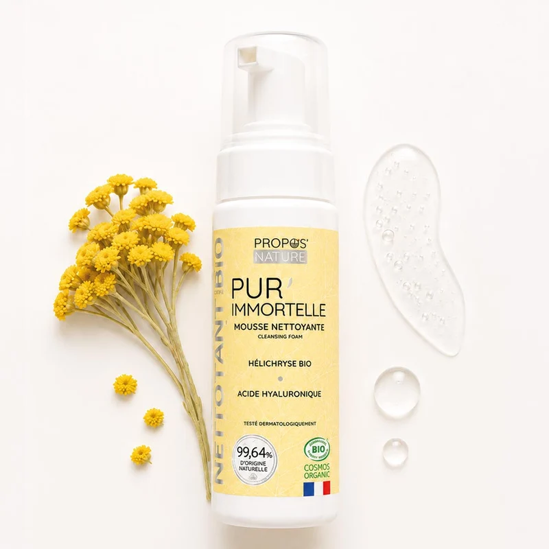 Mousse nettoyante Pur'Immortelle