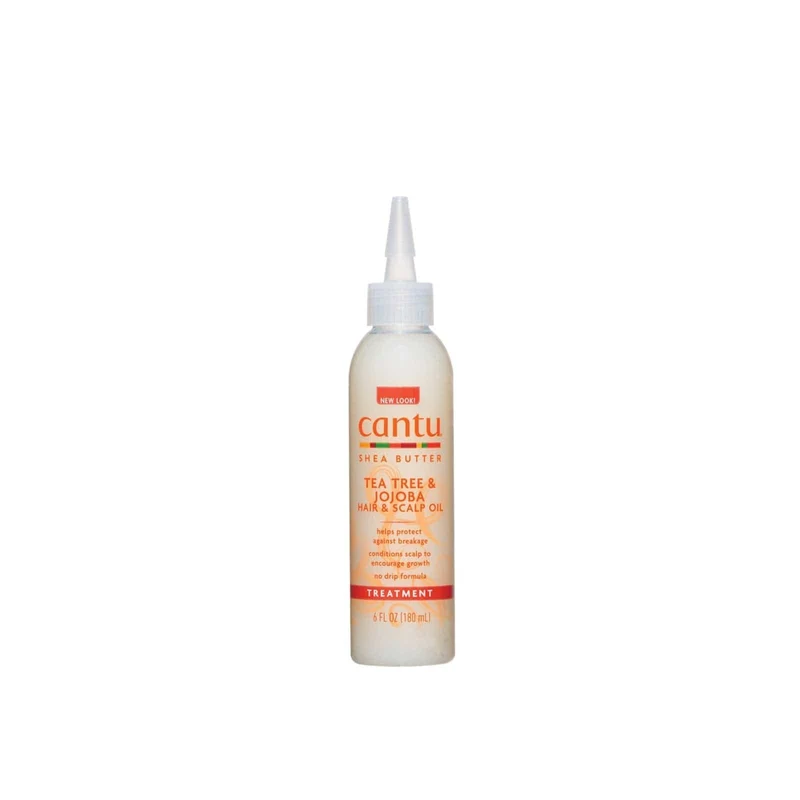 Cantu - Shea Butter - Huile pour cheveux & cuir chevelu "Tea Tree & Jojoba" - 180ml
