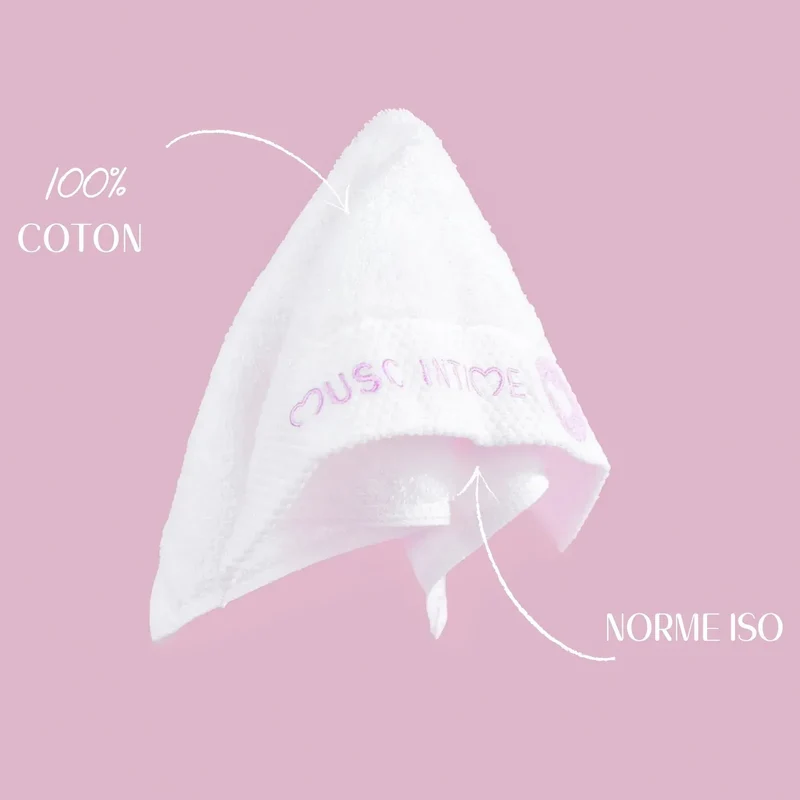 Musc Intime — Serviette en coton "coffret douceur" – 200g