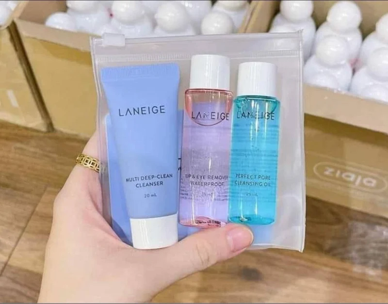 Laneige - Mini kit de voyage "new cleansing" - 60ml