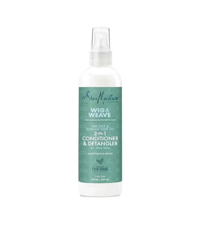 Shea Moisture - Weave and Wig - Spray revitalisant "2-en-1 conditioner & detangler" - 237ml