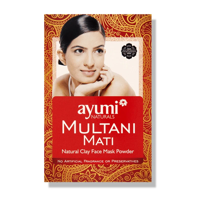 Ayumi - Poudre d'argile visage "multani mati" - 100g