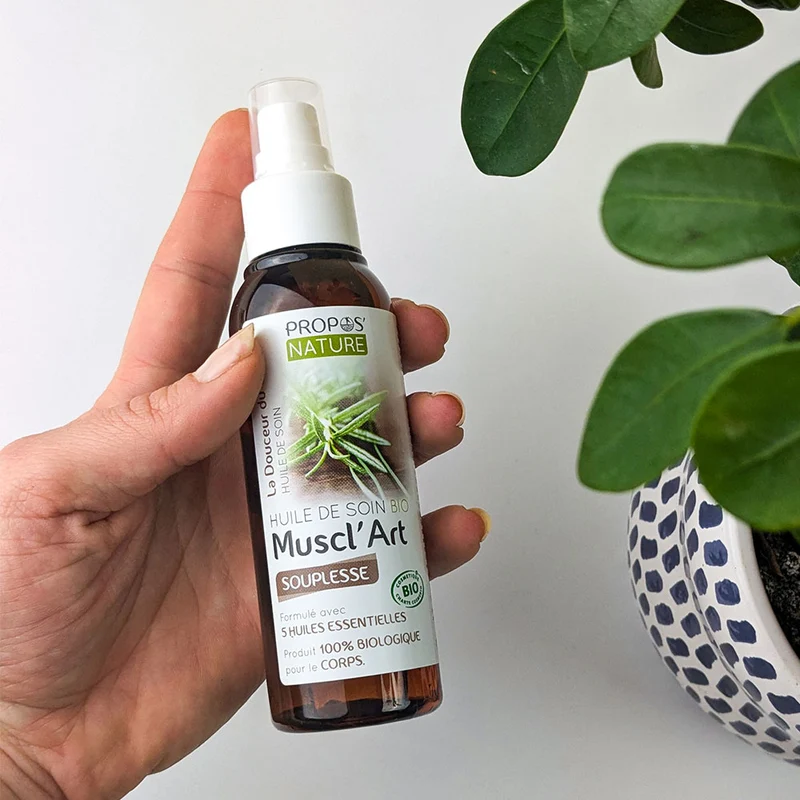 Huile de soin Bio Muscl'Art