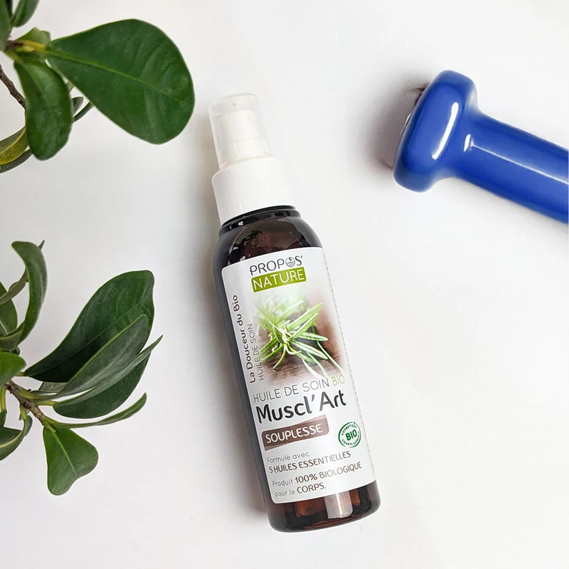 Huile de soin Bio Muscl'Art