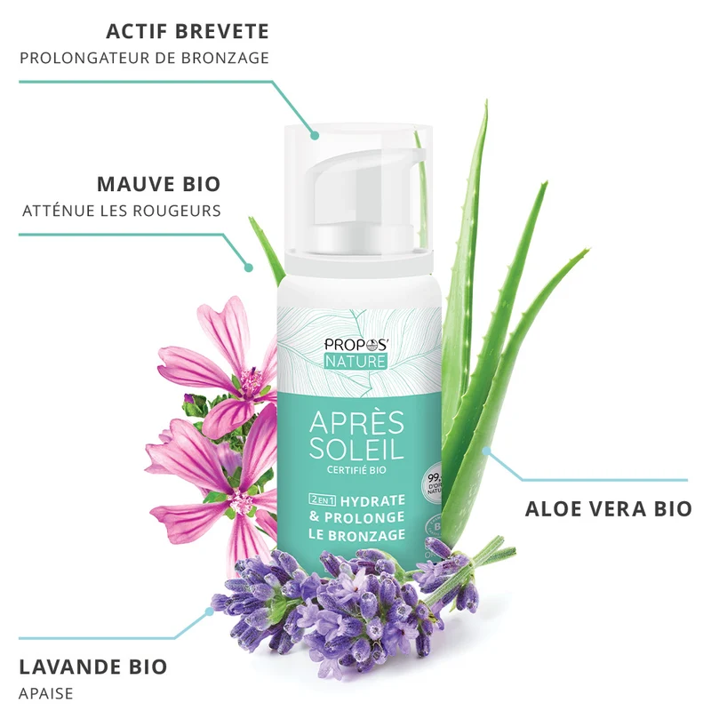 Gel après-soleil
